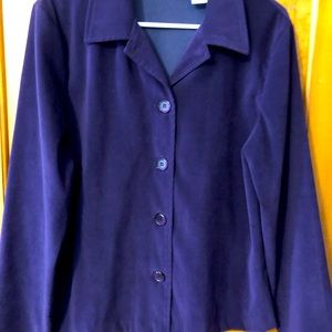 SALE🎉🎉. Button down, ultra suede, Top/ Jacket by Jacqueline Smith